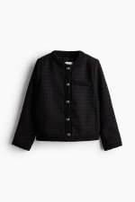 Textured-Weave Jacket