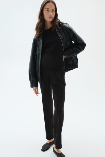 MAMA Crease-Front Pants